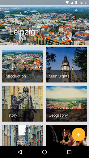 Android application Leipzig Travel Guide screenshort