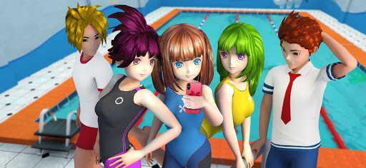 Pretty Girl Yandere Life: High School Anime Games  screenshots 6