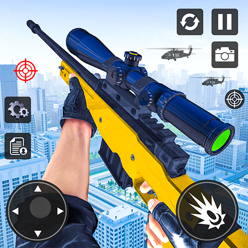 Sniper 3D Gun Shooting Offline  Icon
