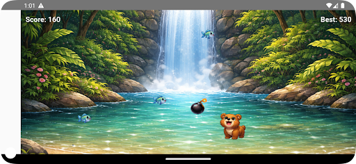 Bear Fish Catch screenshot 1