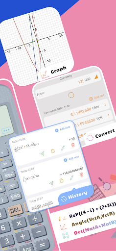Screenshot of HiEdu Scientific Calculator