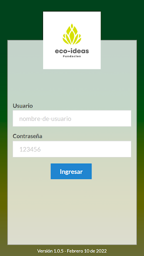 Android application RUA - Ecoideas screenshort