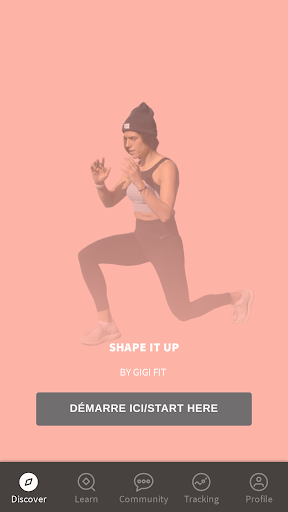 Android application SHAPE IT UP screenshort