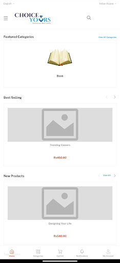 Android application Choice Yours screenshort