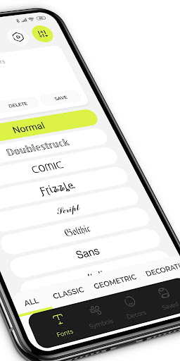 ArtFonts: Stylish Text Screen 2
