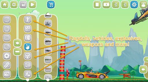 Ragdoll Physics Playground 2.8 APK-MOD(Unlimited Money Download) screenshots 1
