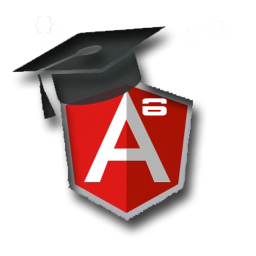 Learn Angular 6 Quick Guide logo
