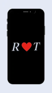 R + T Letters Love Wallpapers