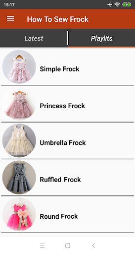Baby Frock Cutting & Stitching Screen 2