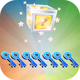 unlimited keys & coins icon