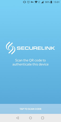 Android application SecureLink Enterprise Approver screenshort