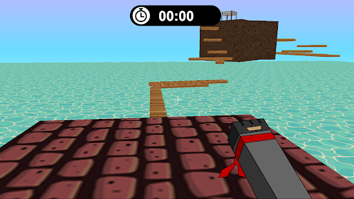 Blocky Parkour Ninja screenshot
