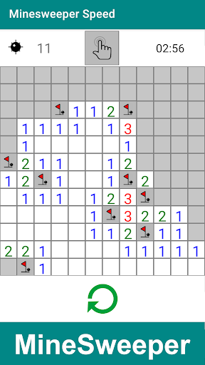 Android application MineSweeper bomb scanner SPEED screenshort