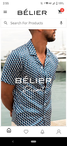 Android application Belier screenshort