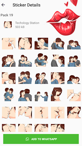 Love Stickers for WhatsApp :WA Screen 2