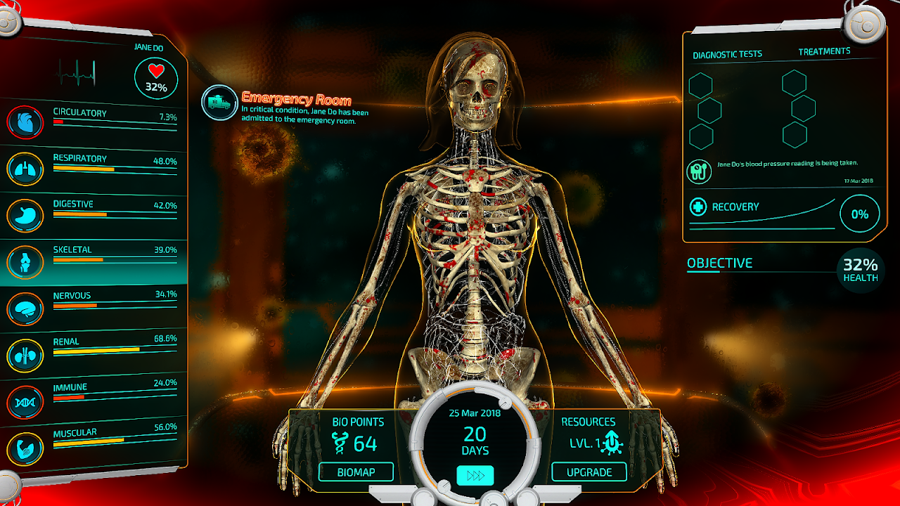 Download Bio Inc. - Biomedical Game (MOD Unlimited Coins)