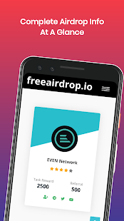 FreeAirdrop - Crypto Airdrops Screenshot