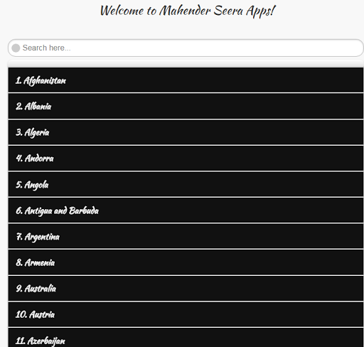 Supreme Courts By Country Screen 2