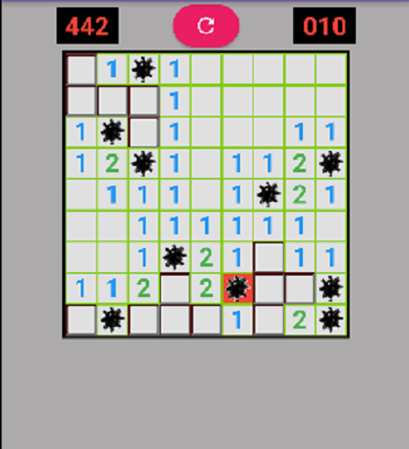 Android application MineSweeper DELIGHT screenshort