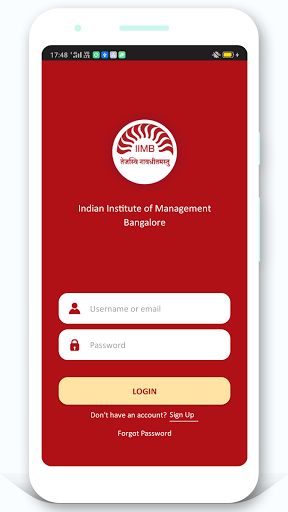 IIMB Main Screen 2
