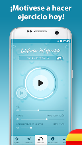 Android application Disfrute del ejercicio screenshort