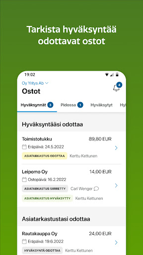 Android application Fennoa screenshort