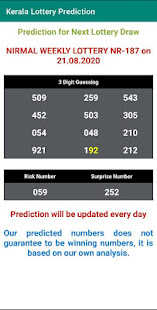 Kerala Lottery Prediction and Thangam Results 8.6 screenshots 4