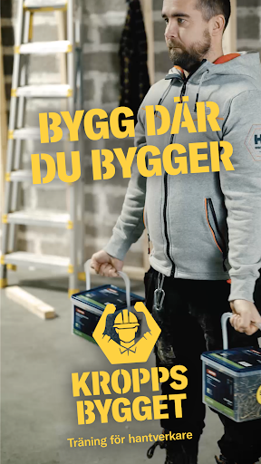 Android application Kroppsbygget screenshort