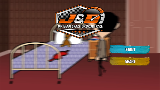 Super Mr Bean Game Crazy Race