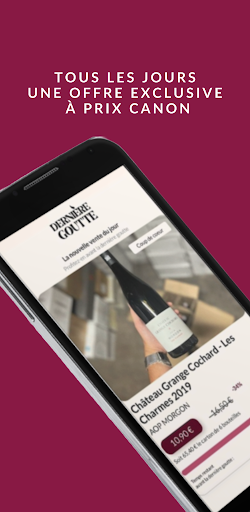 Android application Dernière Goutte screenshort