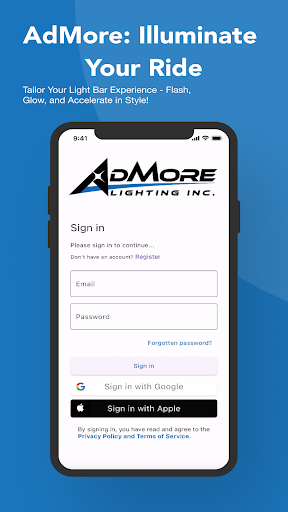Android application AdMore Connect screenshort