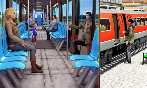Indian Train City Pro Driving 2 - Train Game 2.0 APK + Mod (Unlimited money) for Android