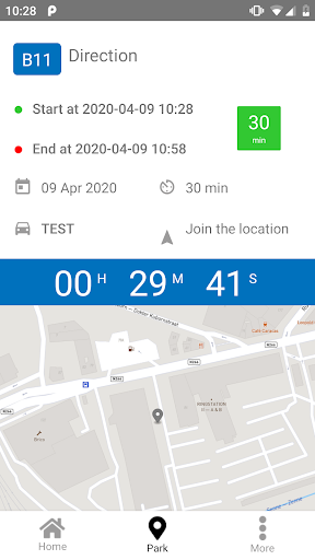 YPTO SmartParking Screen 2