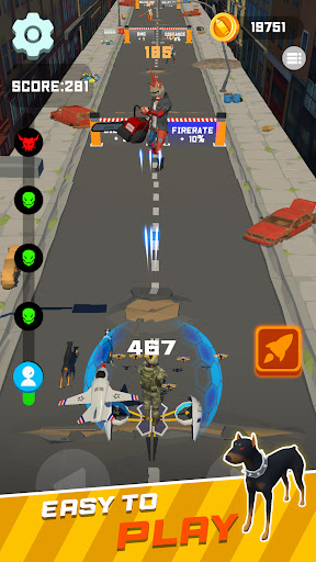 Android application Zombie Rush screenshort