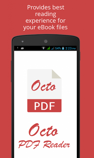 Android application Octo eBook PDF Reader screenshort
