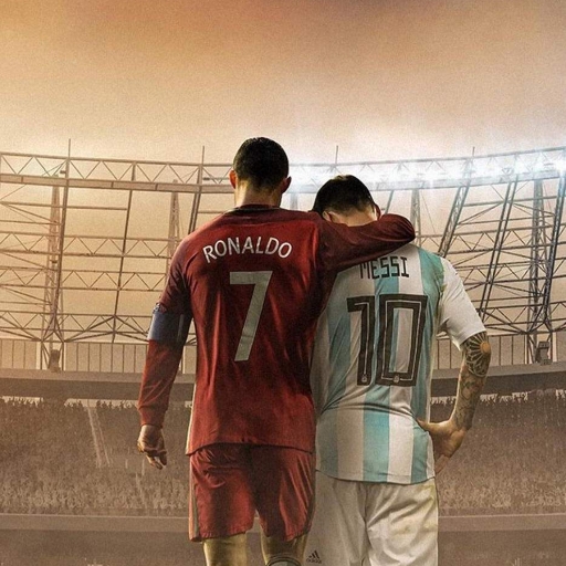 Download Ronaldo and Messi Wallpaper 4K App Free on PC (Emulator