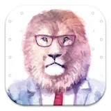 Hipster Lion Live Wallpapers icon