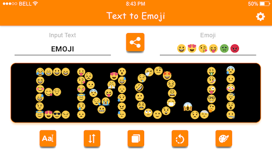 ? Emoji Letter Converter ? Screenshot