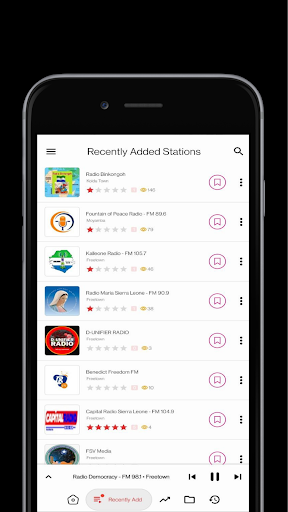 Sierra Leone Radio Stations Screen 3