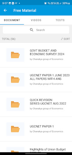 CHANAKYA group of Economics Screen 2