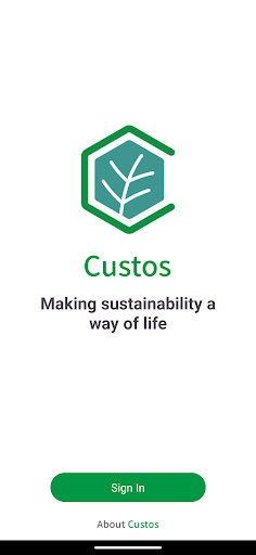 Android application Custos Carbon screenshort