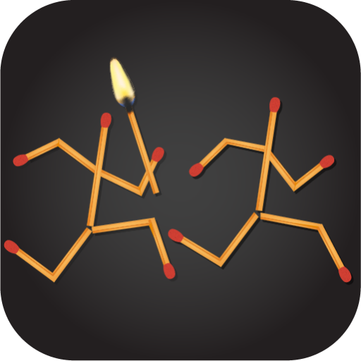 Matchstick Puzzle Game | Match logo