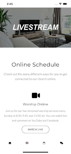 A&M United Methodist Church Screen 2
