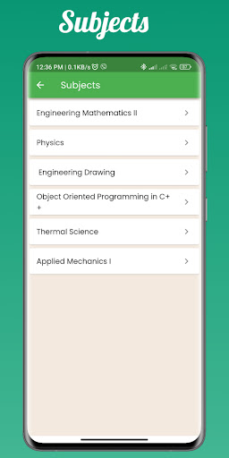 PU Engineering Syllabus Screen 3