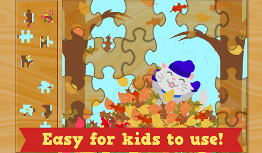 Screenshot of Kids Thanksgiving Puzzles Full