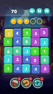 2048 clicker puzzle