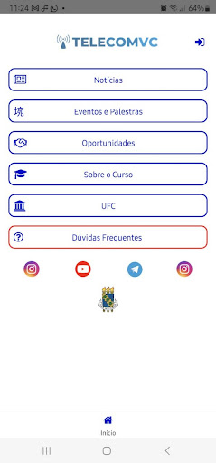 Android application TELECOMVC screenshort