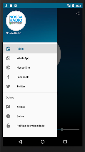NOSSA RADIO Screen 2