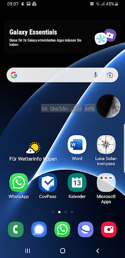 Android application LuniSolar Calendar Pro screenshort