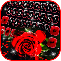 Тема для клавиатуры Valentine Red Rose